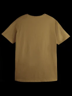 Relaxed Fit Raw-Edge Organic Cotton T-Shirt