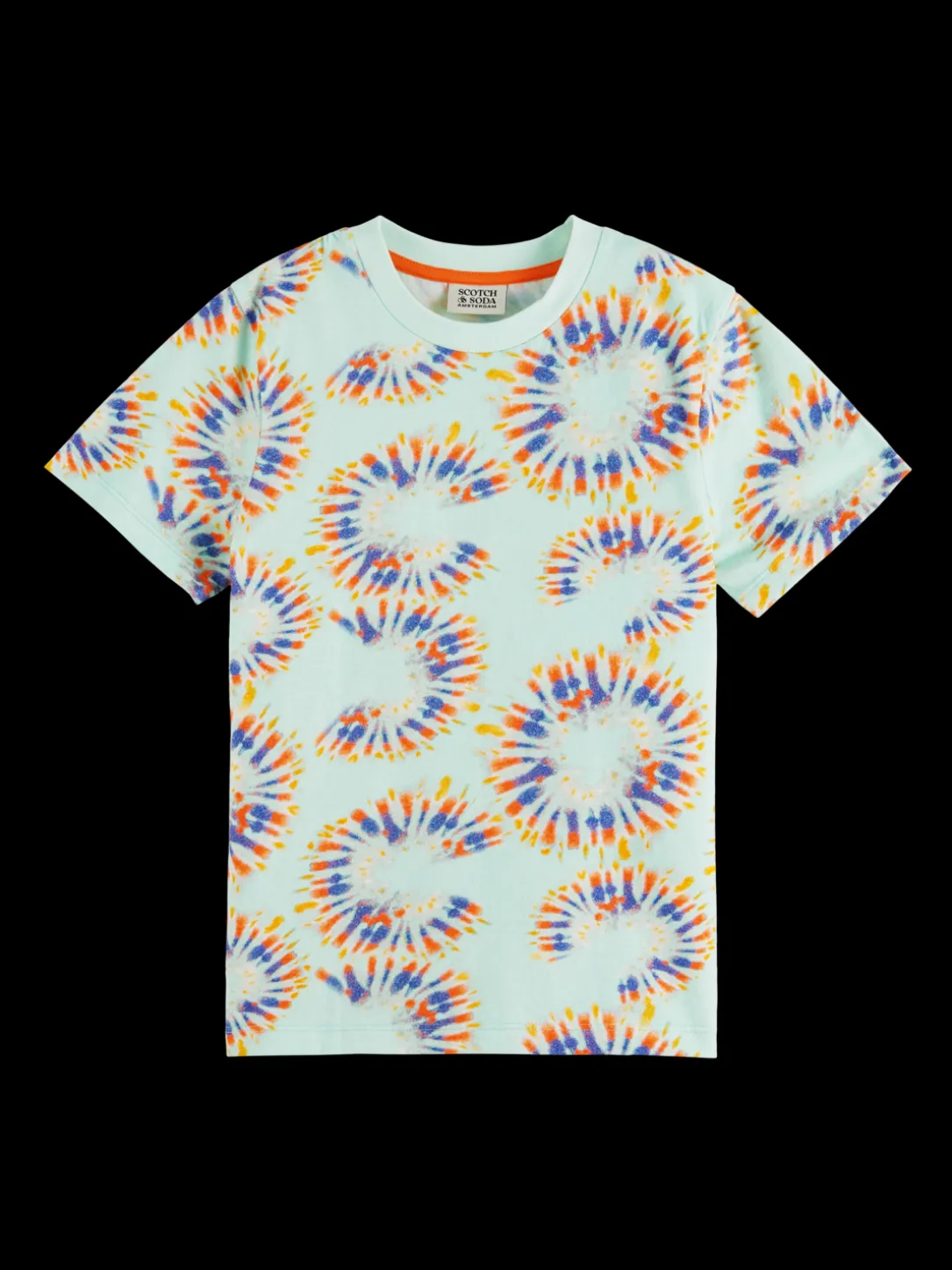 Relaxed Fit Tie-Dye Printed T-Shirt