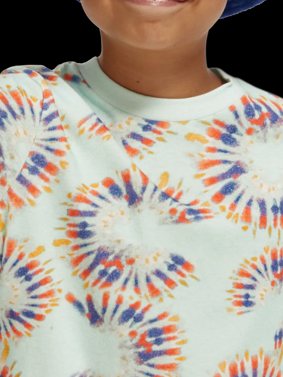 Relaxed Fit Tie-Dye Printed T-Shirt