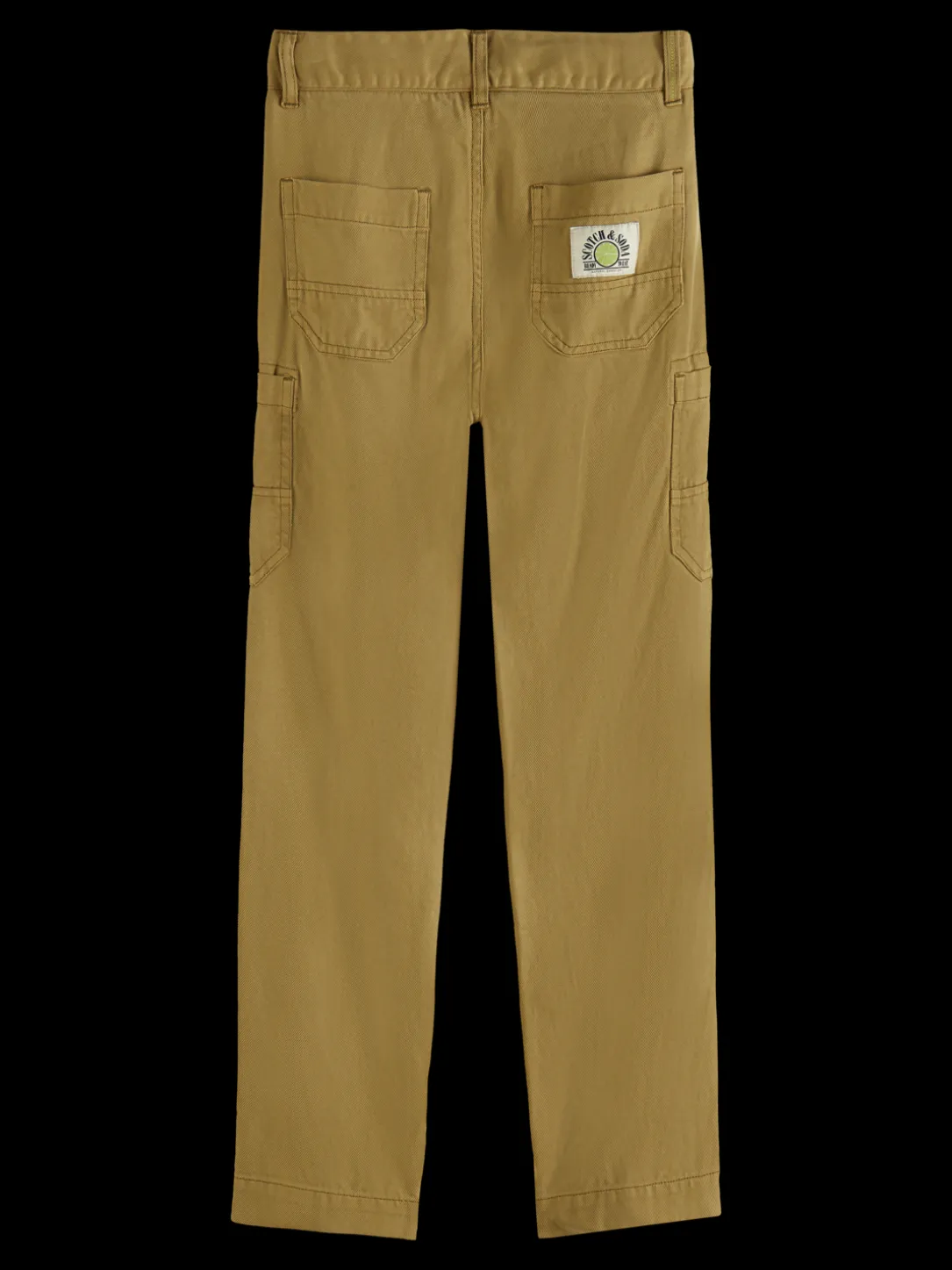 Relaxed Slim-Fit Cargo Trousers