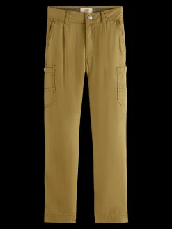 Relaxed Slim-Fit Cargo Trousers