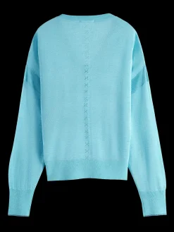 Relaxed V-Neck Pullover