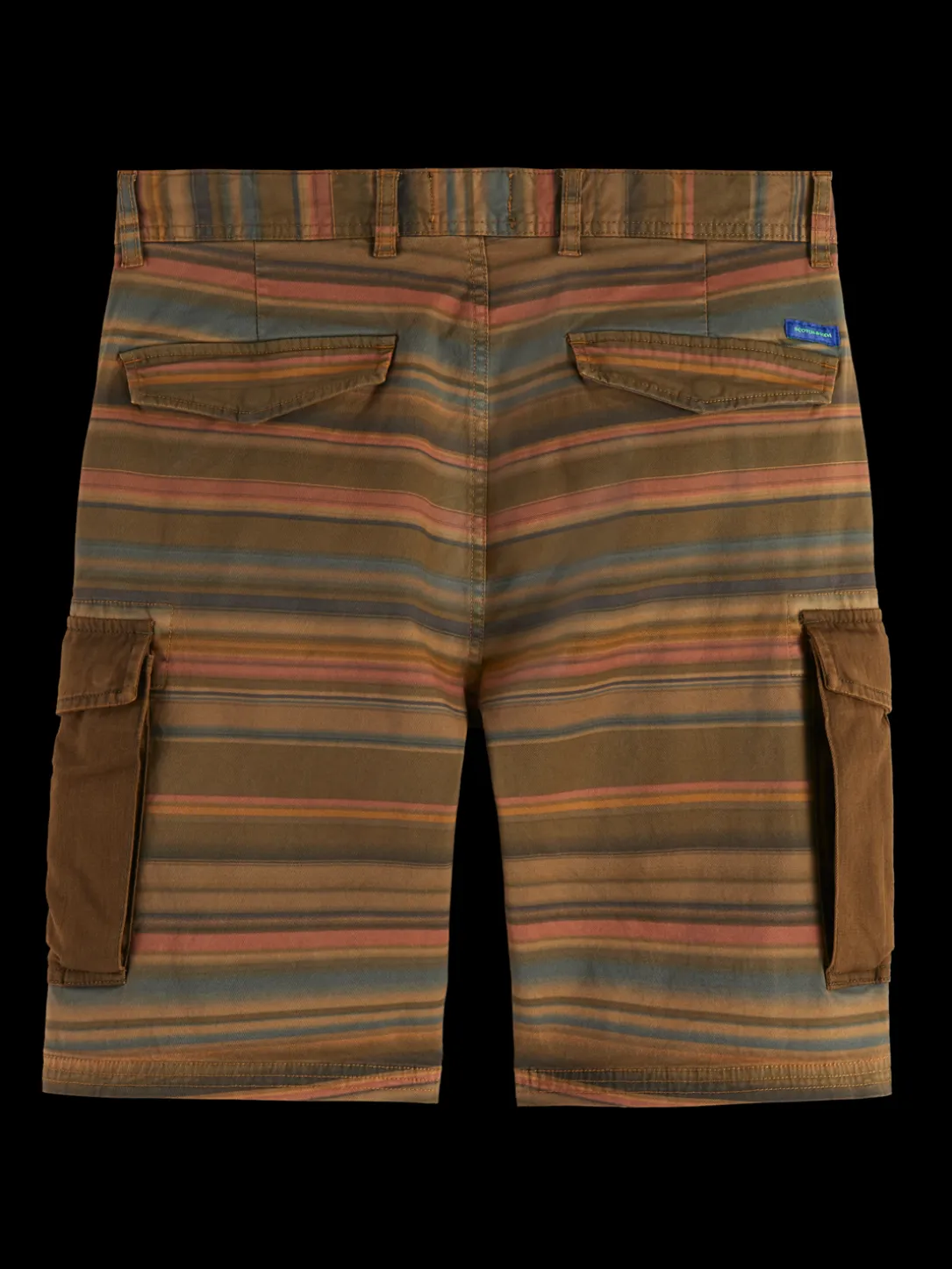 Relaxed-Fit Garment-Dyed Cargo Shorts