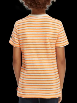 Relaxed-Fit Yarn-Dyed Striped T-Shirt