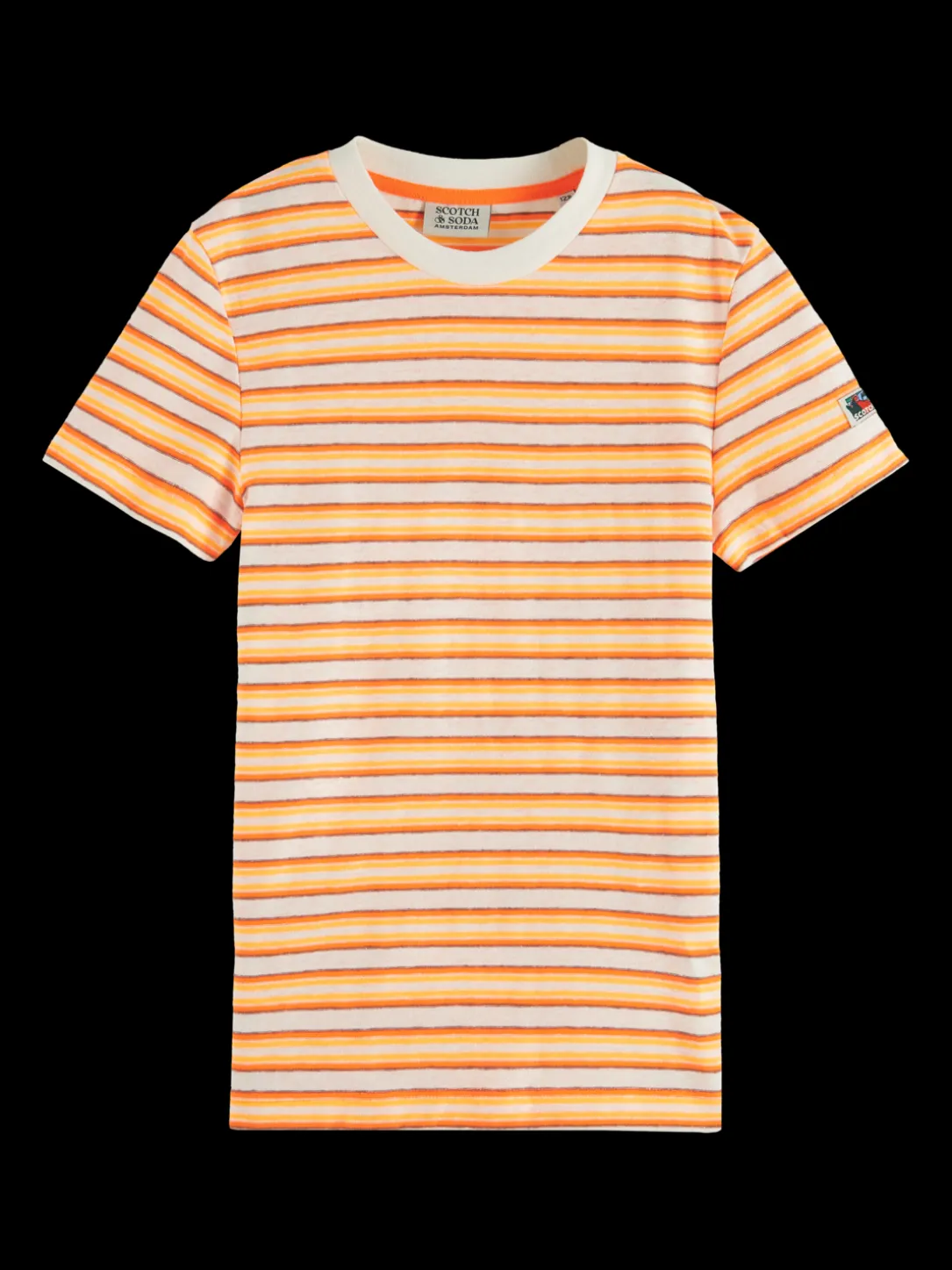 Relaxed-Fit Yarn-Dyed Striped T-Shirt