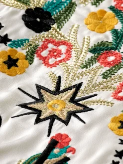 Reversible Embroidered Bomber Jacket