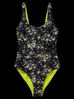 Reversible Printed Swimsuit