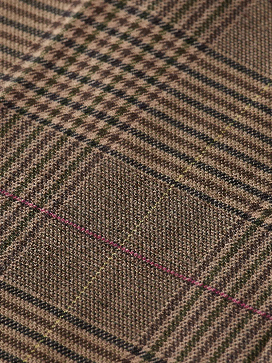 Seasonal - Slim Tapered Yarn-Dyed Check Chino