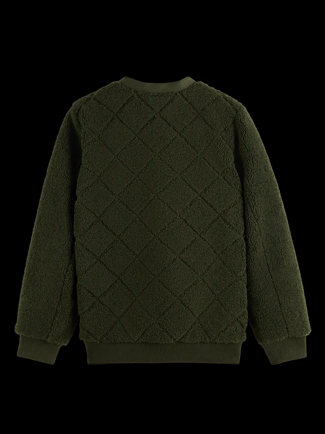 Shearling Cardigan Jacket