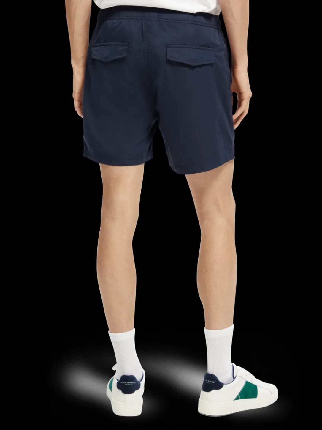 Short-Length Printed Swim Shorts