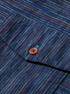 Spaced-Out Horizontal Stripe Shirt