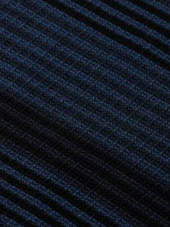 Structure Knitted Polo