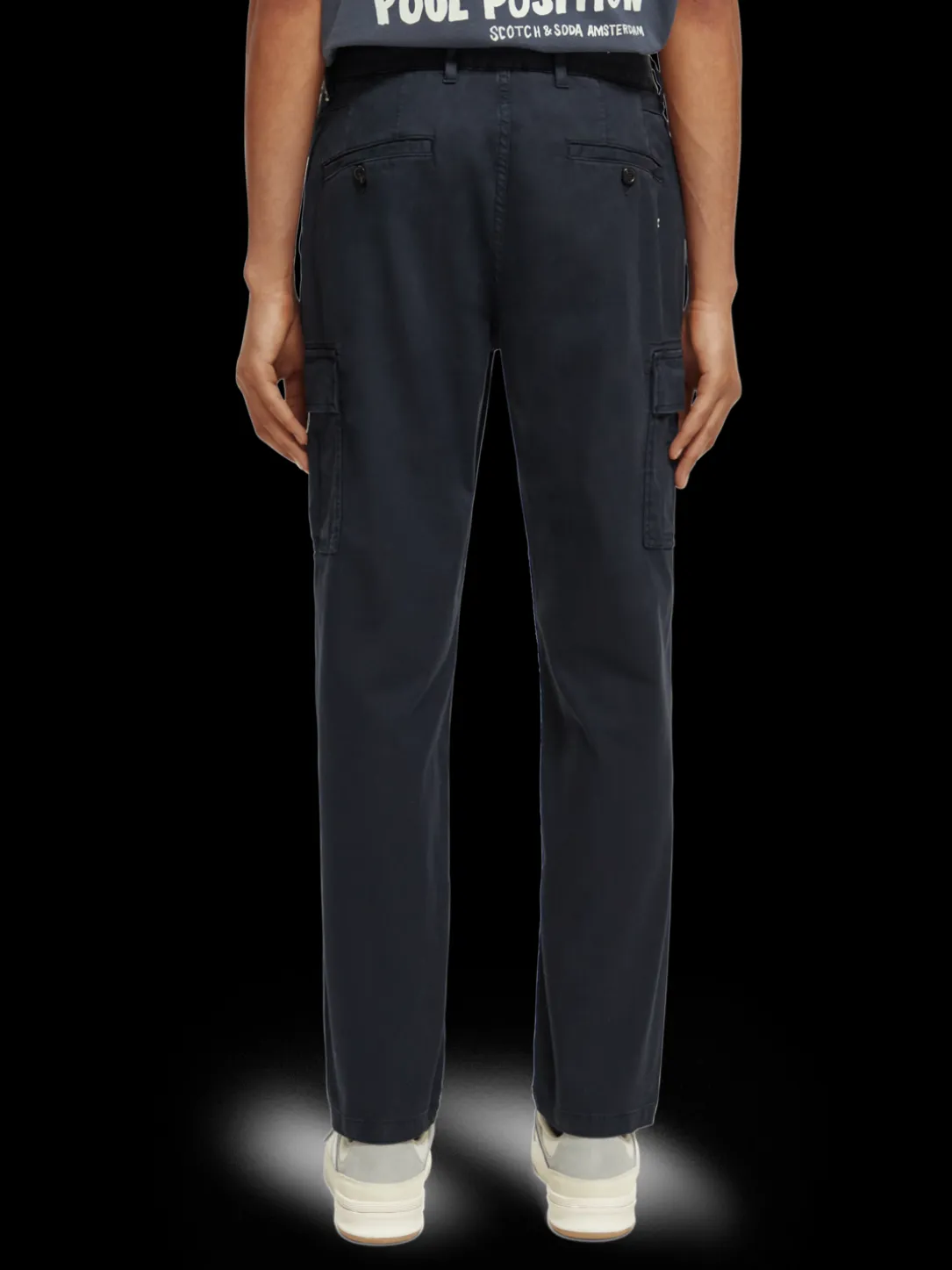 Stuart Regular Slim Fit Cargo Trousers