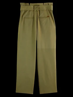The Daisy High-Rise Paper Bag Trousers