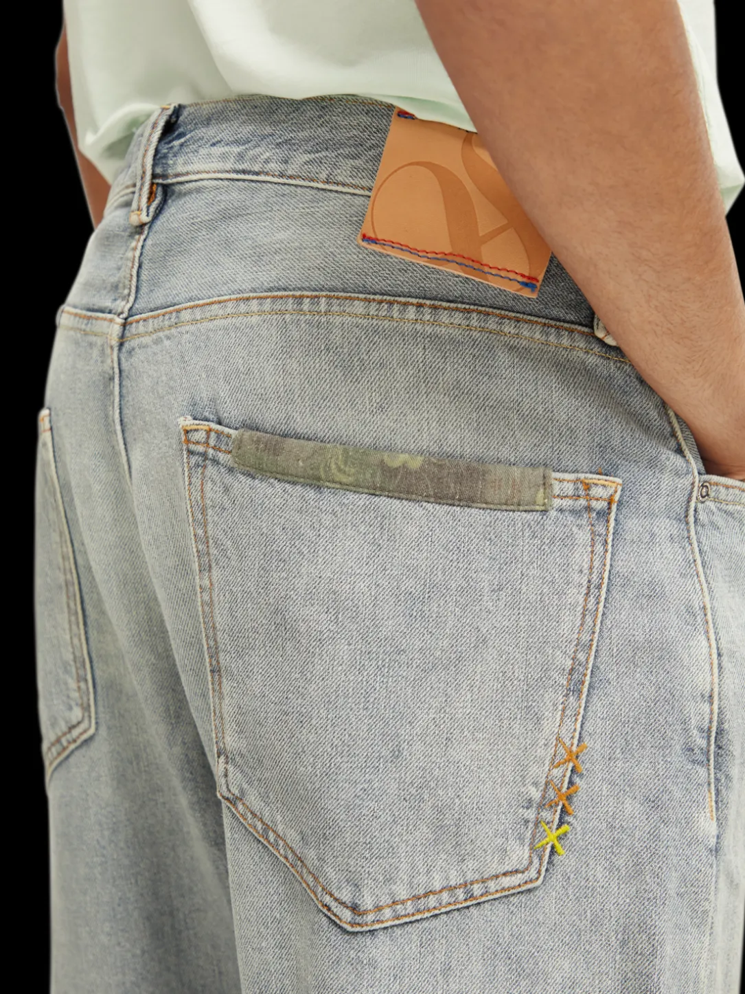 The Dean Loose Tapered-Fit Premium Hemp-Blended Jeans
