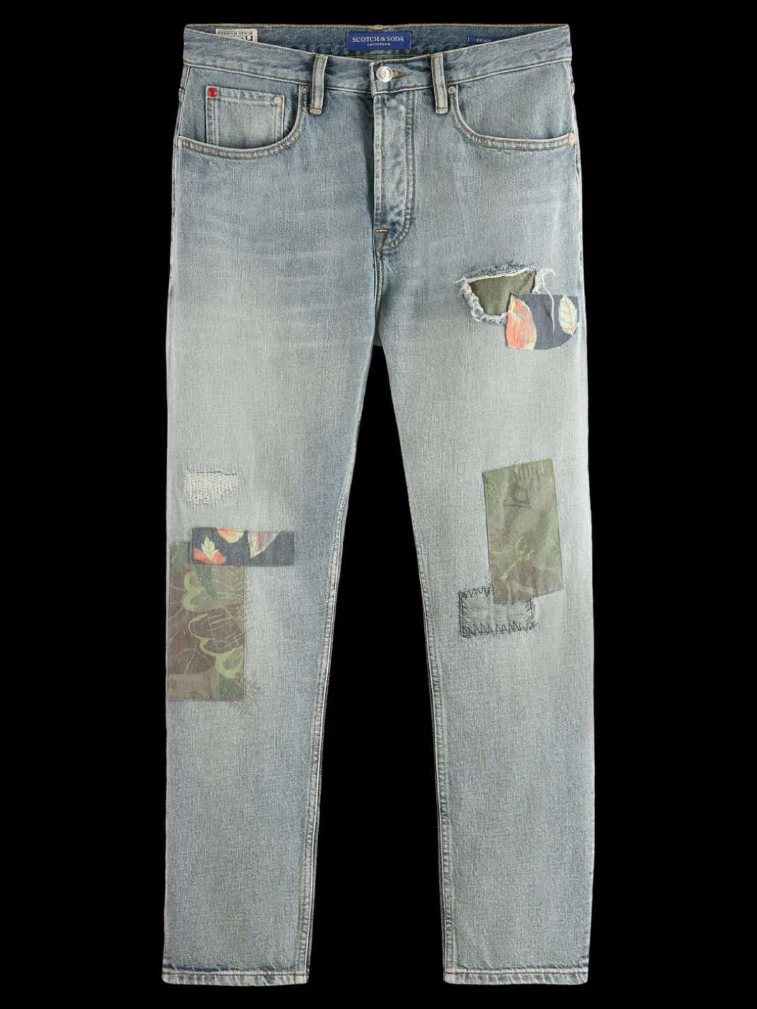 The Dean Loose Tapered-Fit Premium Hemp-Blended Jeans