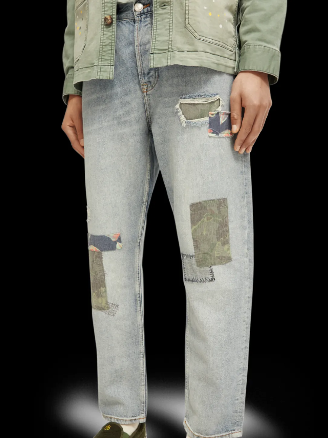 The Dean Loose Tapered-Fit Premium Hemp-Blended Jeans