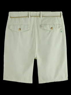 The Fave Garment-Dyed Linen-Blended Shorts