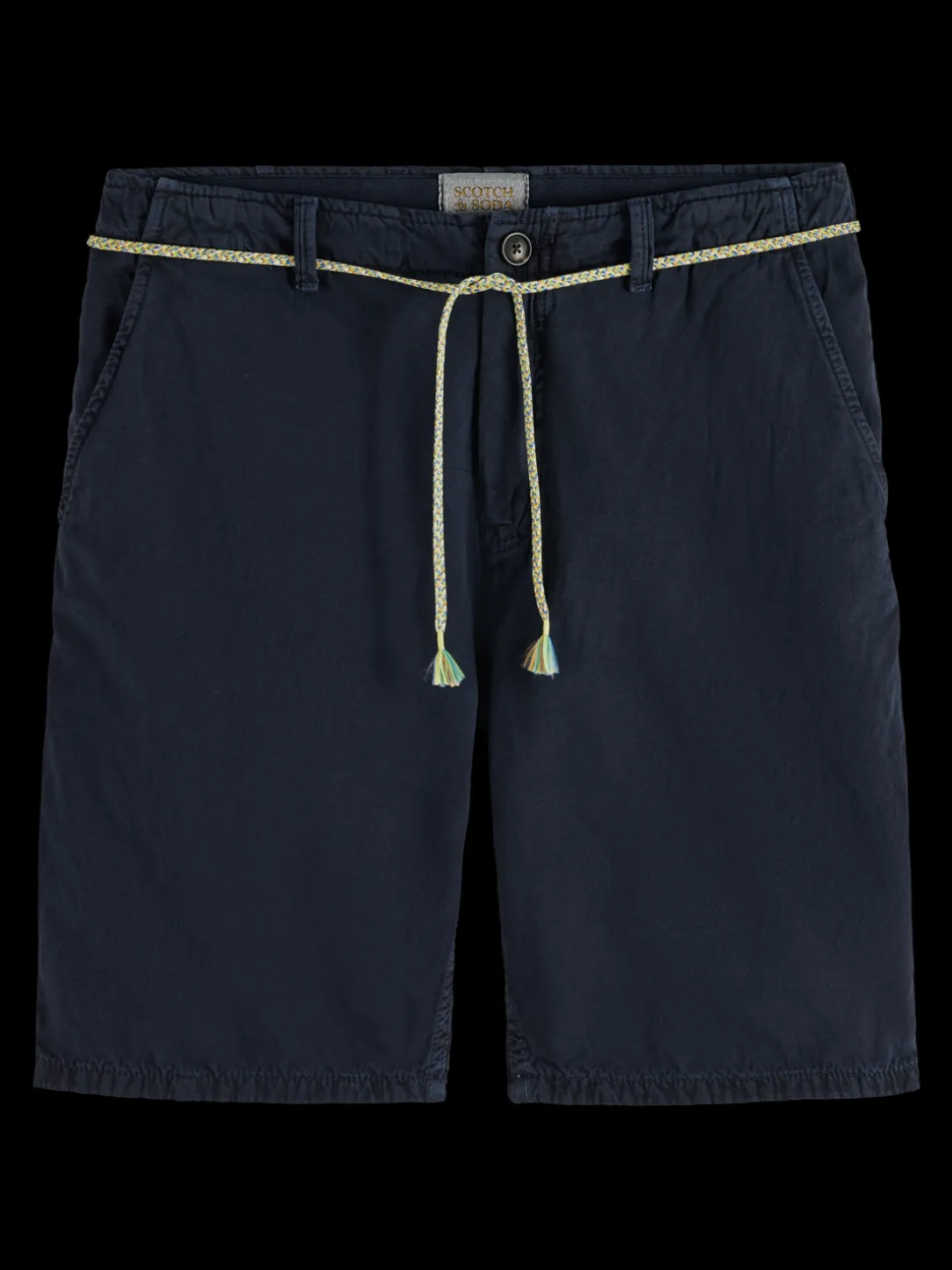 The Fave Garment-Dyed Linen-Blended Shorts