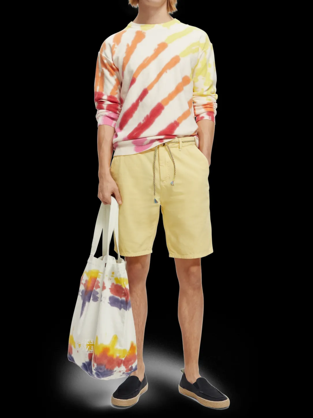 The Fave Garment-Dyed Linen-Blended Shorts