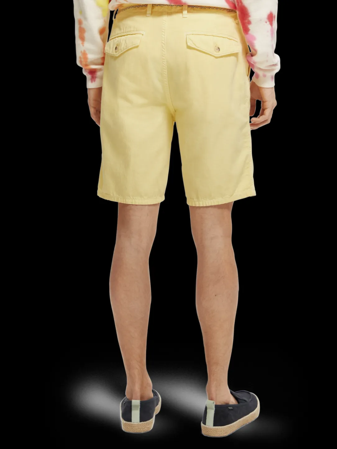 The Fave Garment-Dyed Linen-Blended Shorts
