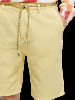 The Fave Garment-Dyed Linen-Blended Shorts