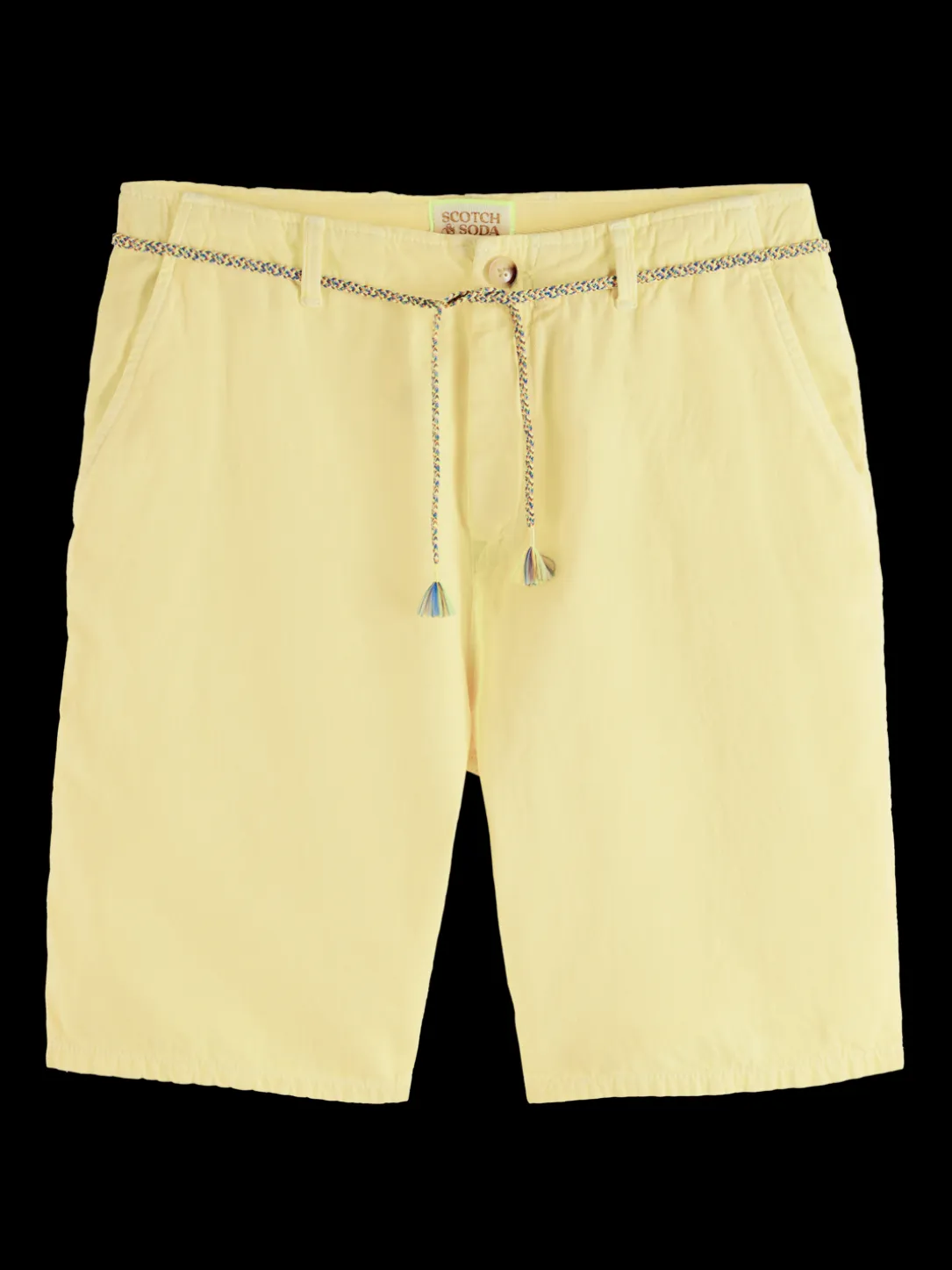 The Fave Garment-Dyed Linen-Blended Shorts