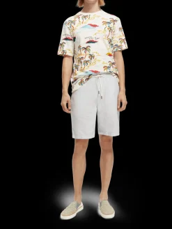 The Fave Linen-Blended Bermuda Shorts