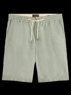 The Fave Linen-Blended Bermuda Shorts