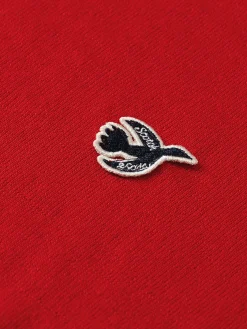 The Free Spirit Peace Bird Merino Wool Crewneck Pullover