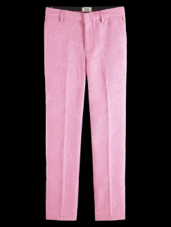 The Lowry Mid-Rise Slim Fit Trousers