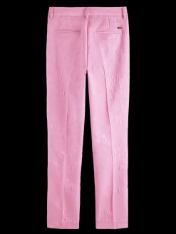 The Lowry Mid-Rise Slim Fit Trousers