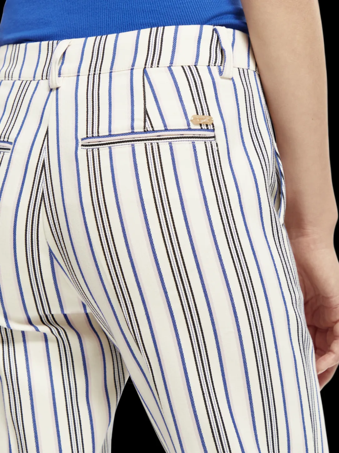 The Lowry Mid-Rise Slim Fit Trousers
