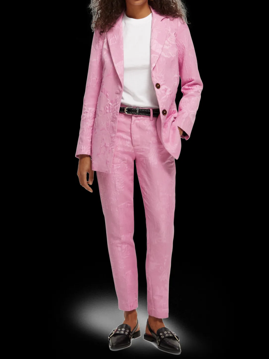 The Lowry Mid-Rise Slim Fit Trousers