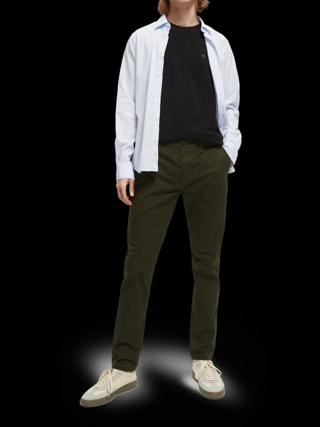 The Mott Super-Slim Fit Organic Cotton Chino