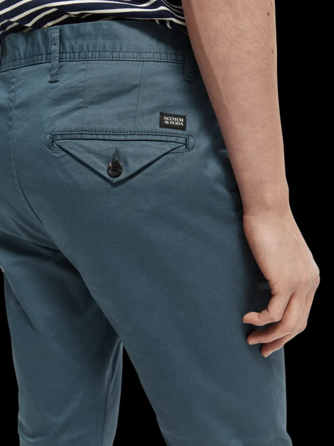 The Mott Super-Slim Fit Organic Cotton Chino