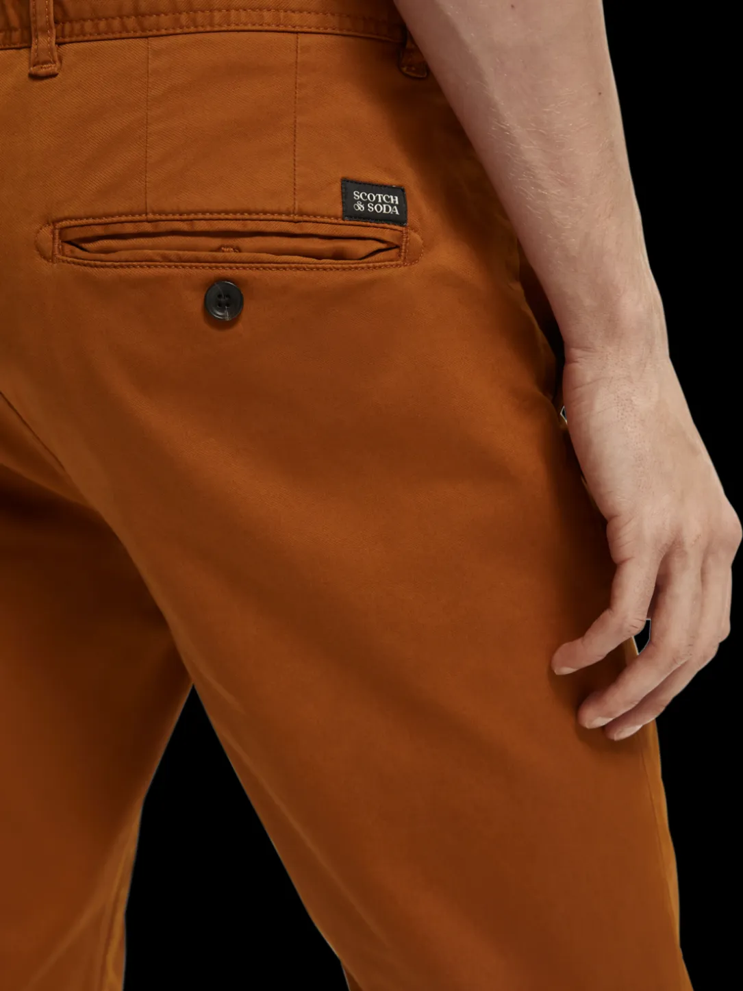 The Mott Super-Slim Fit Organic Cotton Chino