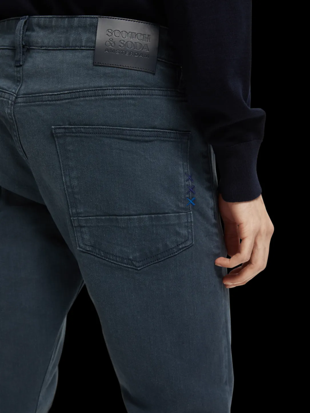 The Ralston Regular Slim Fit Grey Toned Jeans
