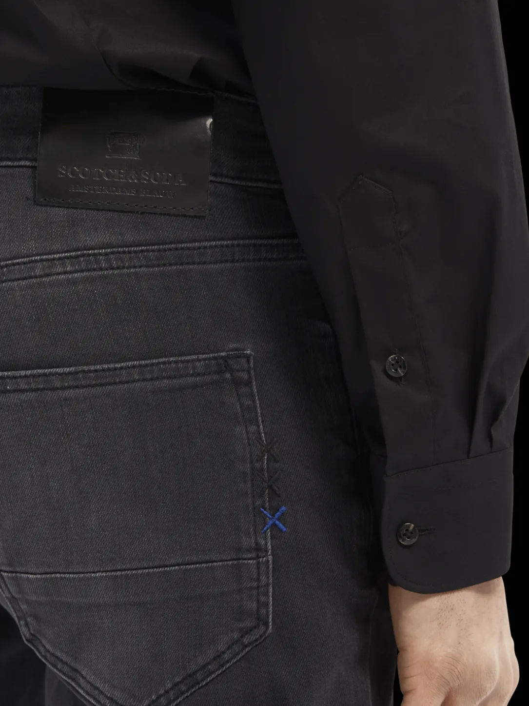 The Skim Super-Slim Fit Grey Toned Jeans
