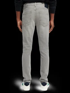 The Skim Super-Slim Fit Grey Toned Jeans
