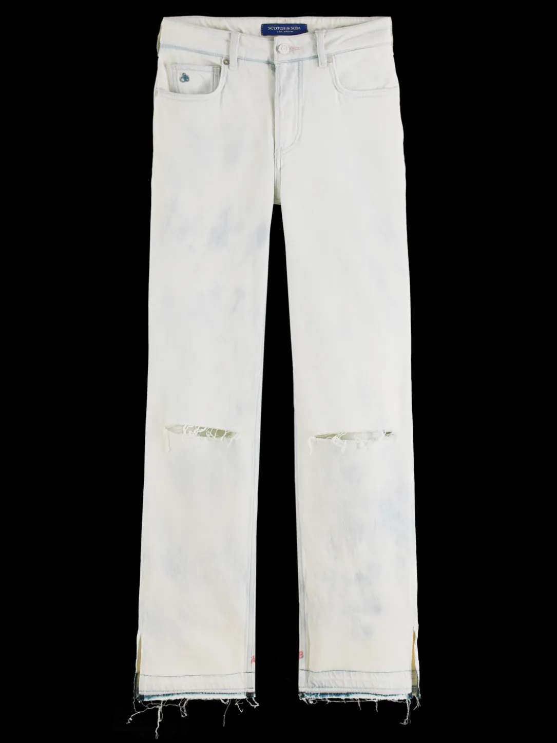 The Sky High-Rise Straight Leg Jeans