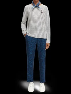 The Stuart Regular Slim Fit Jacquard Chino