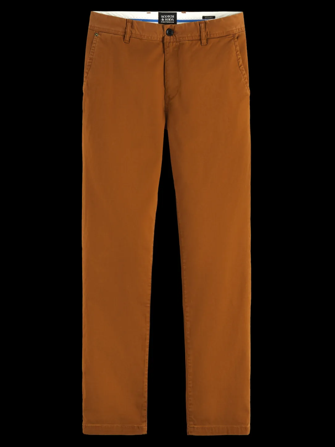 The Stuart Regular Slim Fit Organic Cotton Chino