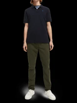 The Stuart Regular Slim Fit Organic Cotton Chino