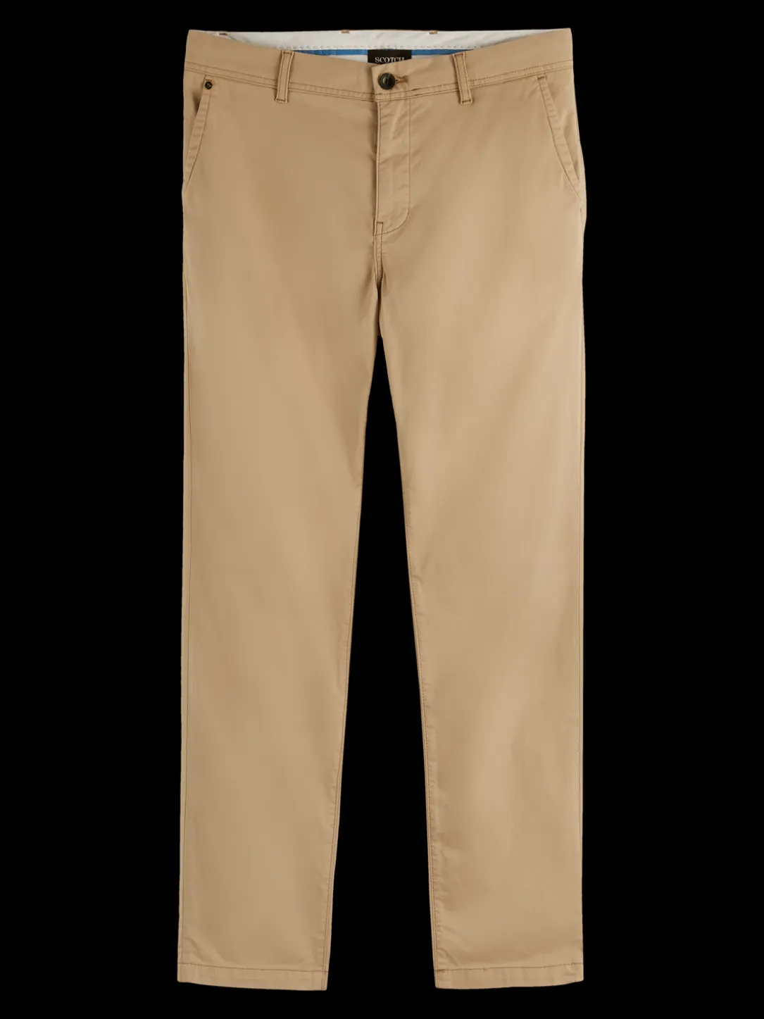 The Stuart Regular Slim Fit Organic Cotton Chino