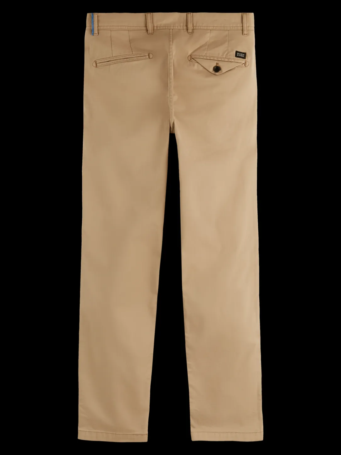 The Stuart Regular Slim Fit Organic Cotton Chino