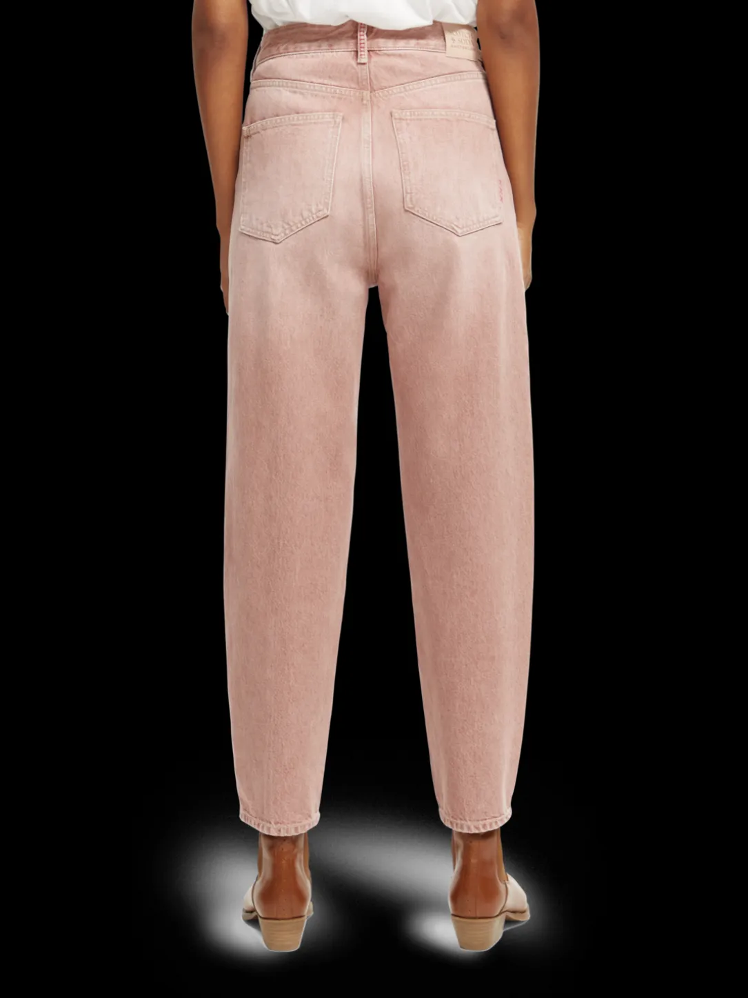 The Tide Yarn-Dyed Balloon Fit Jeans