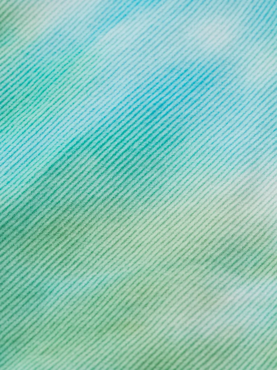 Tie-Dye Corduroy Shorts