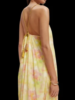 Tiered Strap Maxi Dress