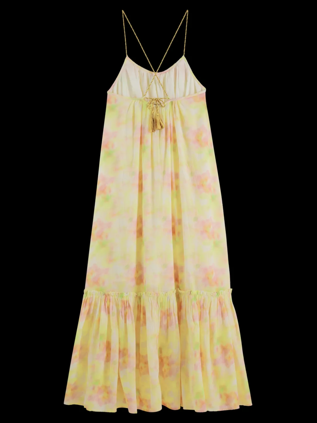 Tiered Strap Maxi Dress